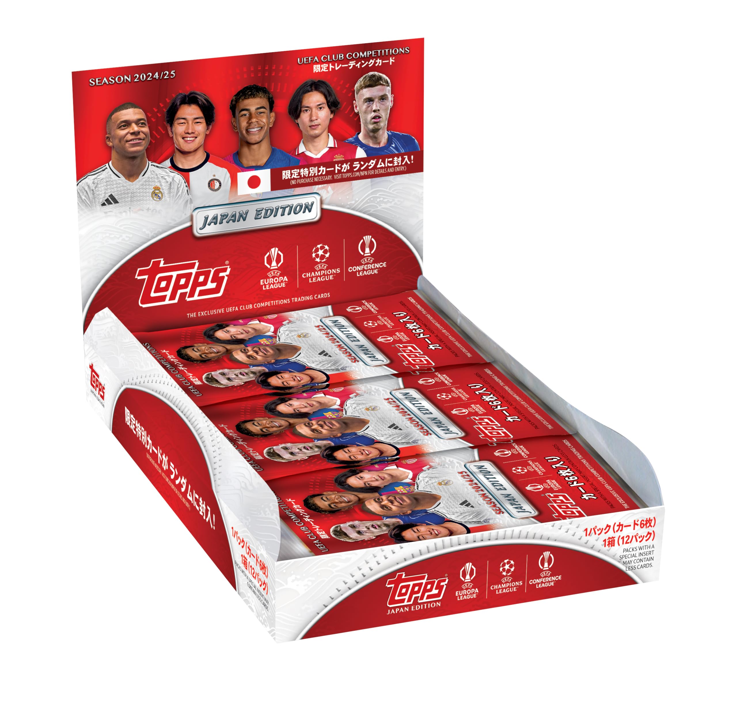 Amazon.co.jp: 2025 Topps UEFA Japan Edition : スポーツ＆アウトドア